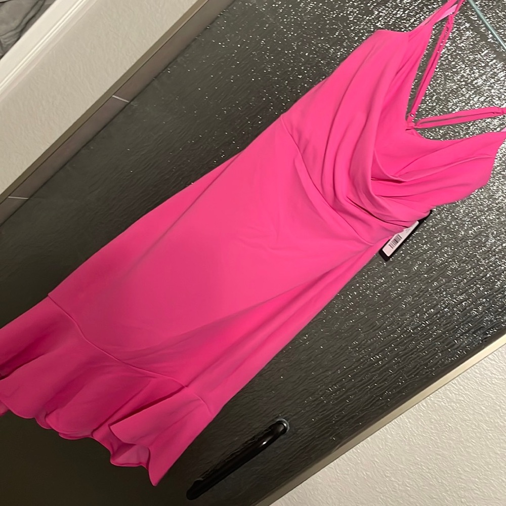 Bebe pink dress